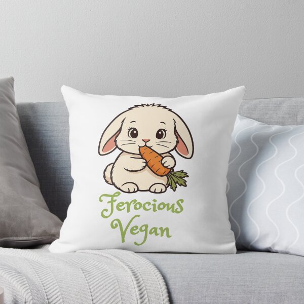 Item preview, Ferocious Vegan (v3) designed and sold by piscesmoon22.