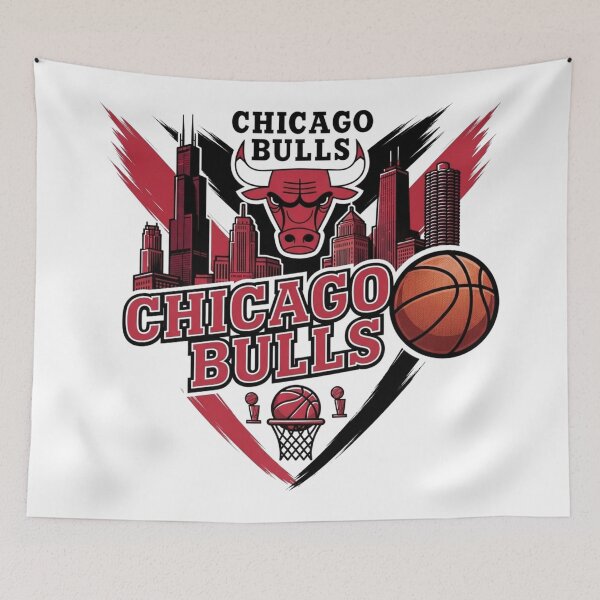 Item preview, Chicago Basketball Skyline Crest Vintage Graphic designed and sold by BlasiseDS.