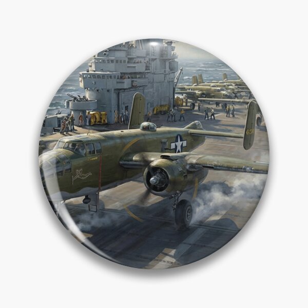 Item preview, Doolittle Raid B-25 Launching From Carrier designed and sold by Airpower Art.