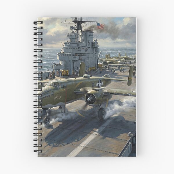 Item preview, Doolittle Raid B-25 Launching From Carrier designed and sold by Airpower Art.