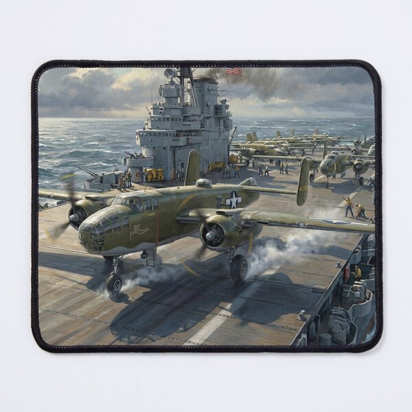 Item preview, Doolittle Raid B-25 Launching From Carrier designed and sold by Airpower Art.
