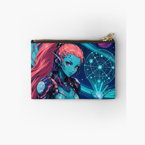 Item preview, Cartographer of the Turquoise Rings – Cosmic Anime designed and sold by Apocalyptic Art Studio.