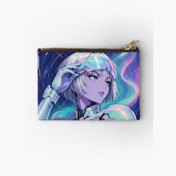 Item preview, Opalescent Aurora Navigator – Cosmic Mecha Anime designed and sold by Apocalyptic Art Studio.