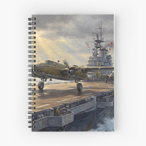 Item preview, B-25 Bomber Takes Off in Doolittle Raid designed and sold by Airpower Art.