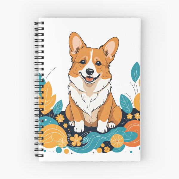 Item preview, Corgi Dog Character Floating Elements Design – Corgi owner gift designed and sold by michallechowicz.