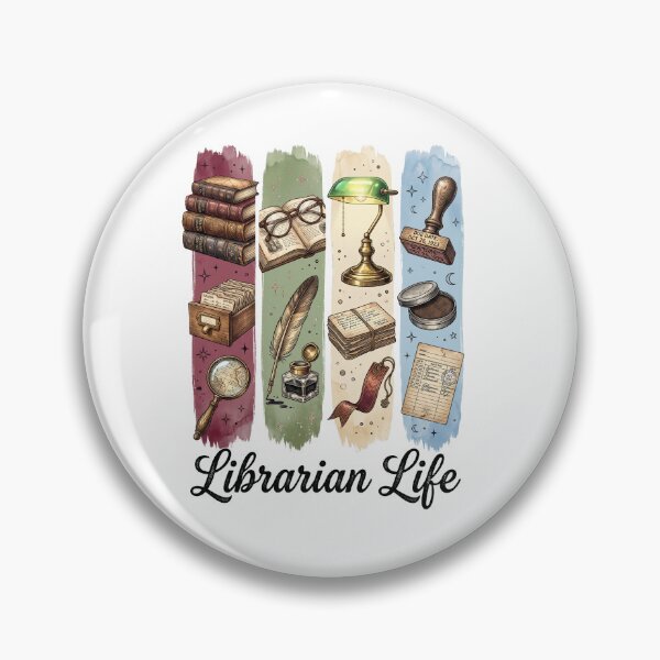 Item preview, Librarian Life designed and sold by Roy & Tiffany.