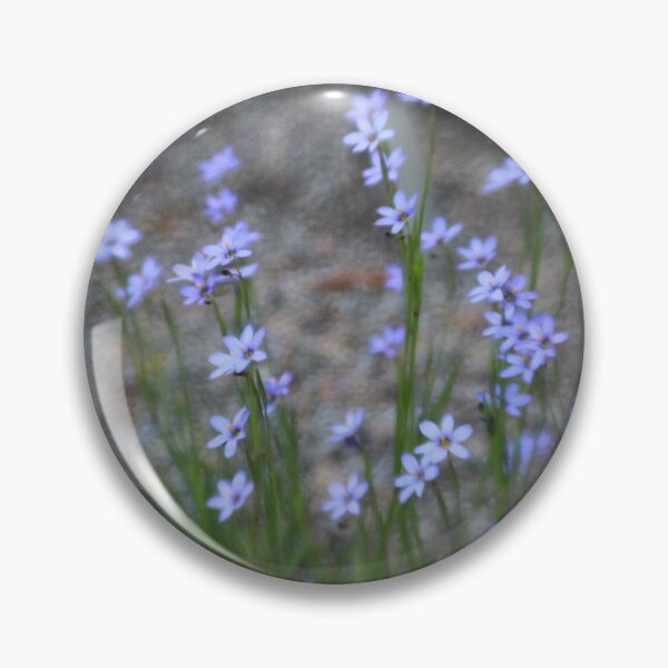 Item preview, Whimsical Blue-Eyed Grass Lens Blur designed and sold by JMBennettPhotos.