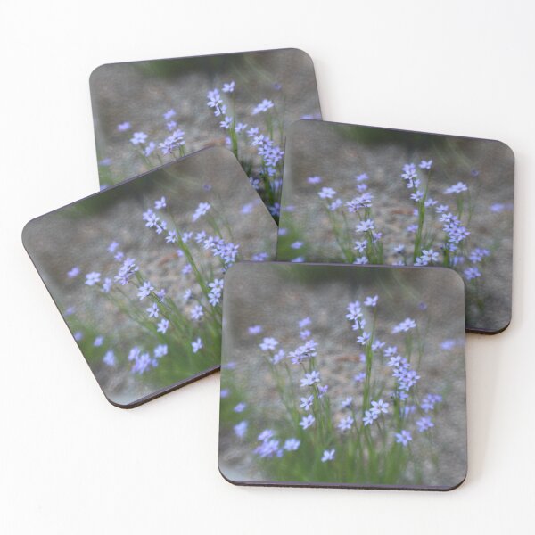 Item preview, Whimsical Blue-Eyed Grass Lens Blur designed and sold by JMBennettPhotos.