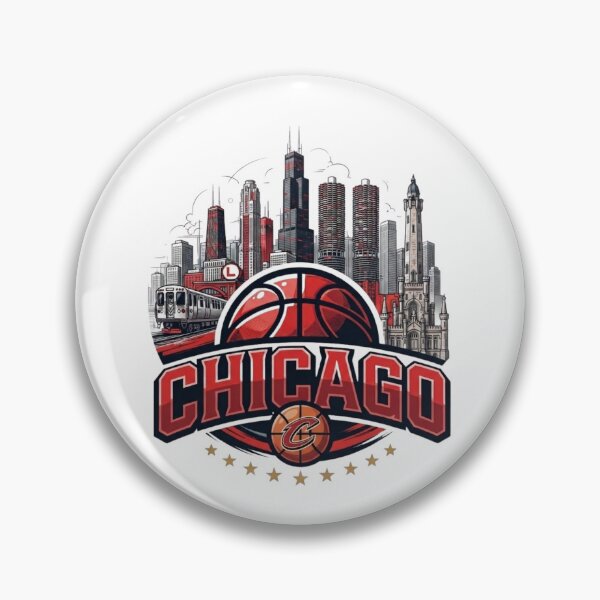Item preview, Chicago Basketball City Skyline Urban Streetwear Graphic designed and sold by BlasiseDS.