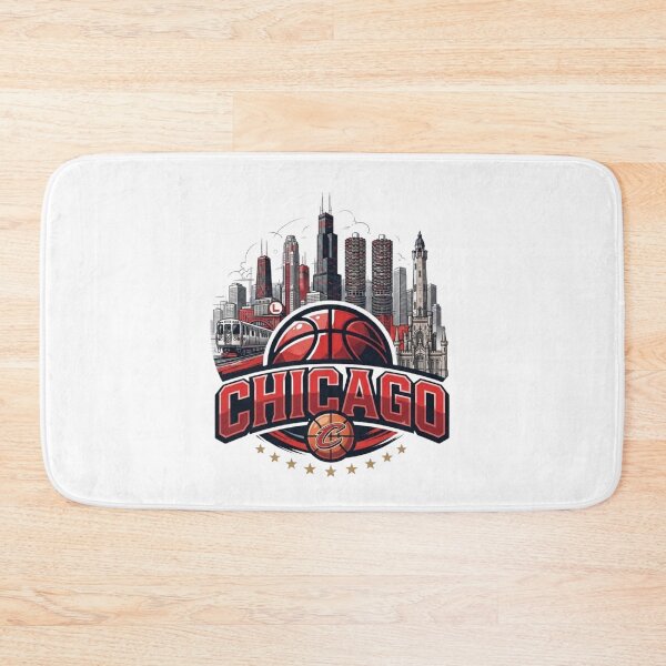 Item preview, Chicago Basketball City Skyline Urban Streetwear Graphic designed and sold by BlasiseDS.