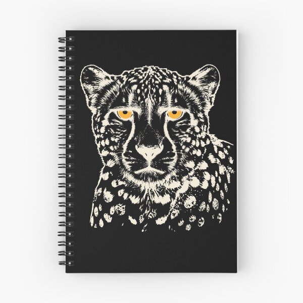 Item preview, Cream Cheetah Portrait – High-Contrast Big Cat Graphic designed and sold by ArthousePromos.