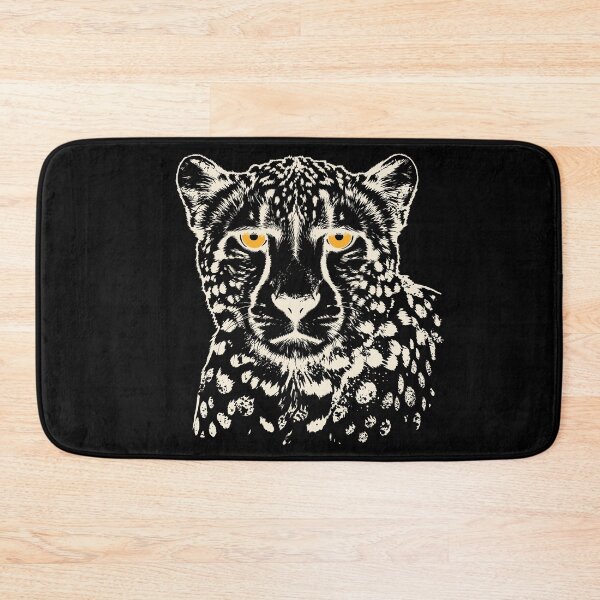 Item preview, Cream Cheetah Portrait – High-Contrast Big Cat Graphic designed and sold by ArthousePromos.