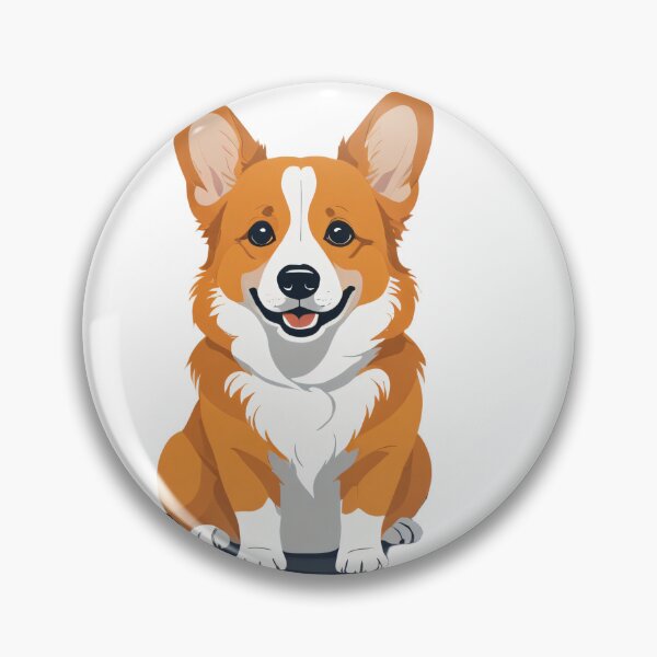 Item preview, Corgi Dog Character Floating Elements Design – Corgi owner gift designed and sold by michallechowicz.