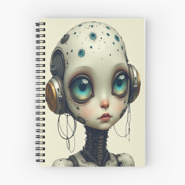 Item preview, Modern Cyborg Portrait in Futuristic Robotics Atmosphere designed and sold by FotoworldEdel.