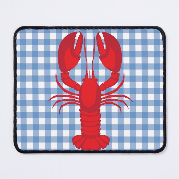 Item preview, Gingham Lobster designed and sold by Kenedi McDonald.