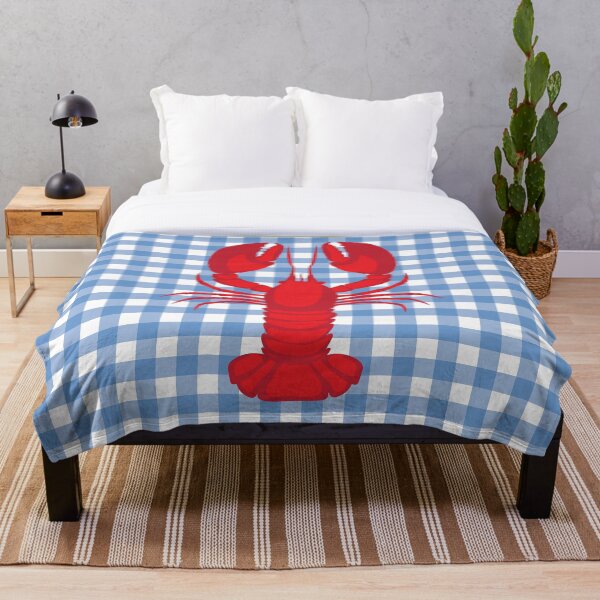 Item preview, Gingham Lobster designed and sold by Kenedi   McDonald.
