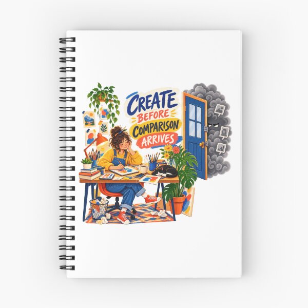 Item preview, Create Before Comparison Arrives designed and sold by Mosslume Studio.