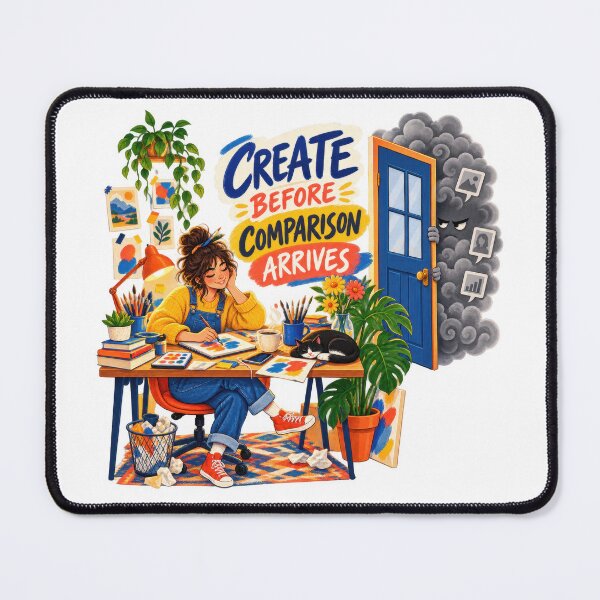 Item preview, Create Before Comparison Arrives designed and sold by Mosslume Studio.