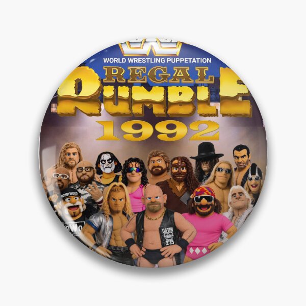 Item preview, Rumble 1992 Retro Wrestling Parody WWP Regal Rumble designed and sold by Wrestle-Tease.
