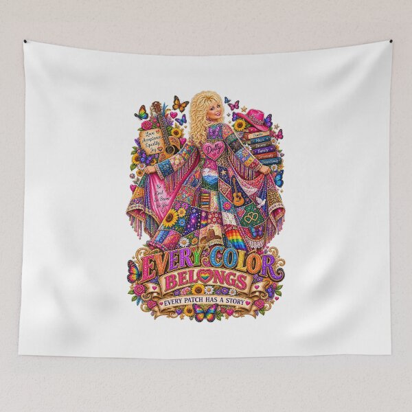 Item preview, COLLECTION - THE DOLLY EFFECT ✨ -  COAT OF EVERY COLOR - LGBTQIA2S+ PRIDE designed and sold by WheelieGdArt.