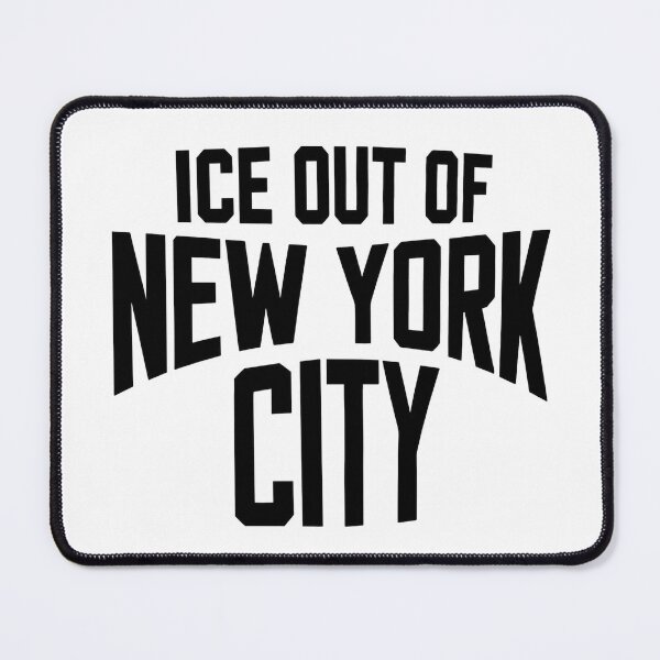 Item preview, ICE Out of New York City – Immigration Rights Protest Typography designed and sold by damiang.