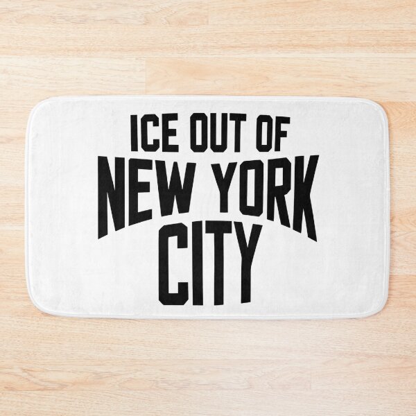 Item preview, ICE Out of New York City – Immigration Rights Protest Typography designed and sold by damiang.