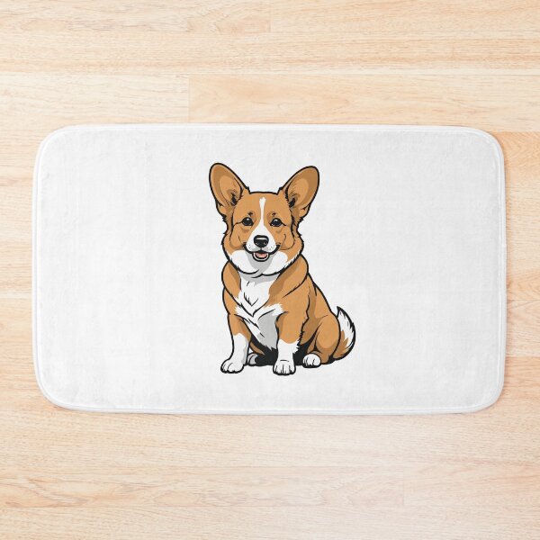 Item preview, Corgi Dog Character Bold Outline Minimal – Corgi owner gift designed and sold by michallechowicz.
