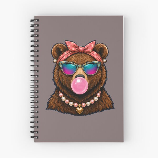 Item preview, Bearly Fabulous – Fashionable Bubblegum Bear designed and sold by NinaCreator.