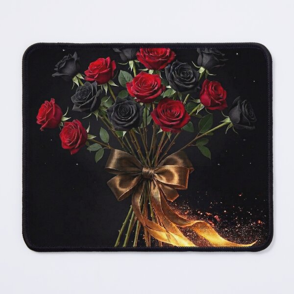 Item preview, Black Rose Bouquet | Dark Romance Gothic Art designed and sold by Briarmoire.