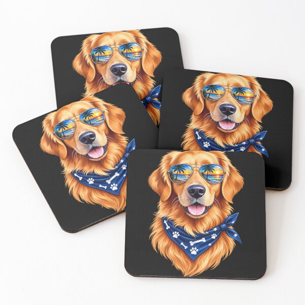 Item preview, Golden Retriever Beach Bum – Summer Dog Vacation designed and sold by RockitBaby.