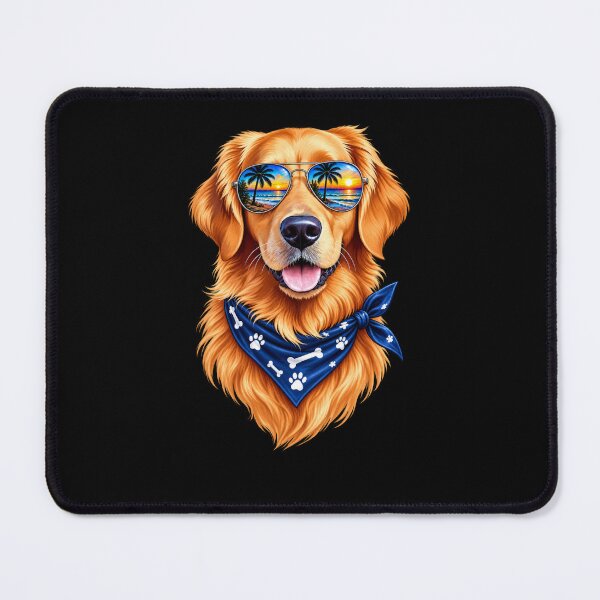 Item preview, Golden Retriever Beach Bum – Summer Dog Vacation designed and sold by RockitBaby.