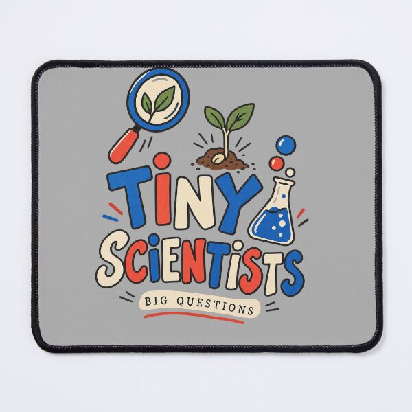 Item preview, Tiny Scientists, Big Questions – Elementary Science Teacher designed and sold by Doodle Souq.