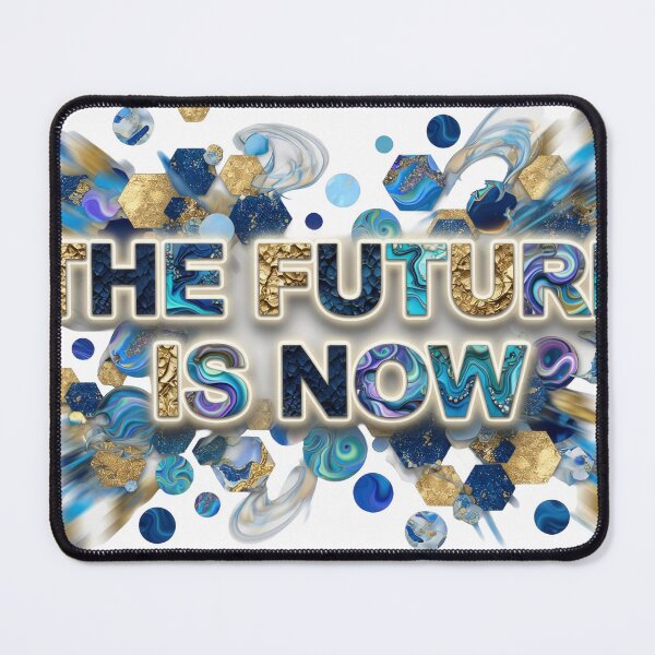 Item preview, Playful Colorful THE FUTURE IS NOW designed and sold by dazzlemakers.