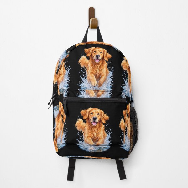 Item preview, Happy Golden Retriever Splash designed and sold by RockitBaby.