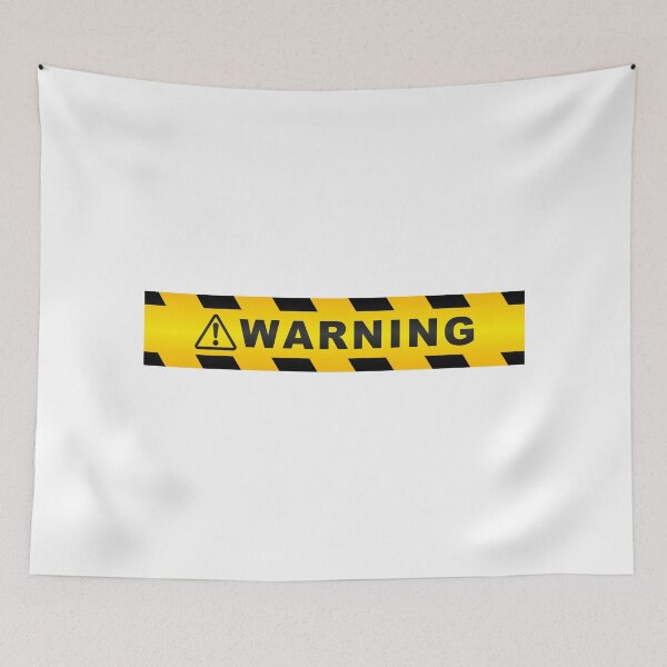 Item preview, Warning Hazard Safety Tape designed and sold by VectorForge Studio.