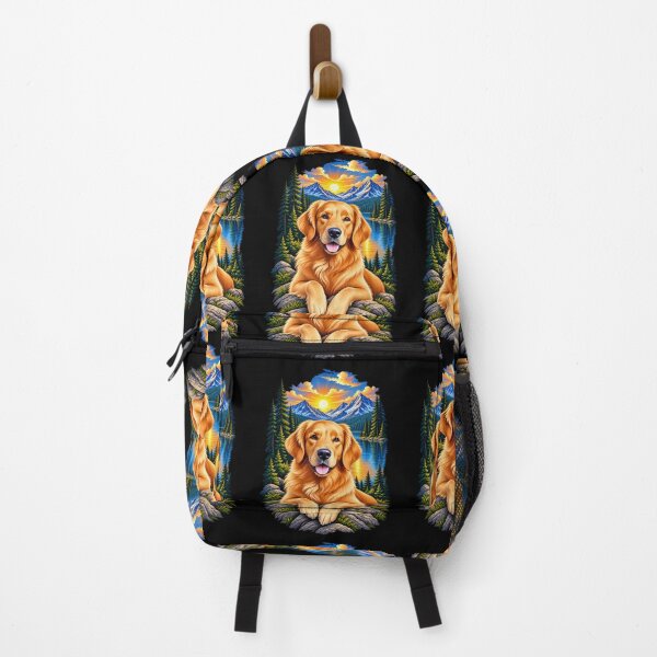 Item preview, Golden Retriever Mountain Adventure – Scenic Lake Dog designed and sold by RockitBaby.
