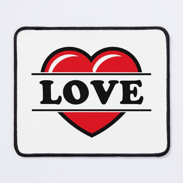 Item preview, Heart / Love (Present / Gift / Black 2C) designed and sold by MrFaulbaum.