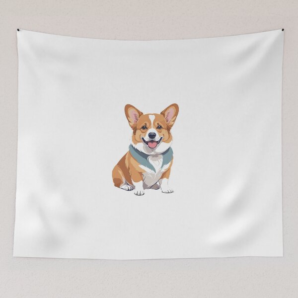 Item preview, Corgi Dog Character Soft Pastel Style – Corgi owner gift designed and sold by michallechowicz.