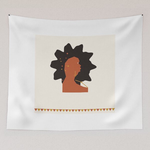 Item preview, Afro Linear Portrait  designed and sold by Utibe123.