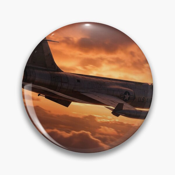 Item preview, F-104 Starfighter Afterburner Sunset Silhouette designed and sold by Airpower Art.