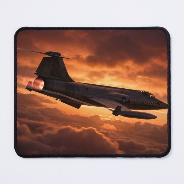 Item preview, F-104 Starfighter Afterburner Sunset Silhouette designed and sold by Airpower Art.