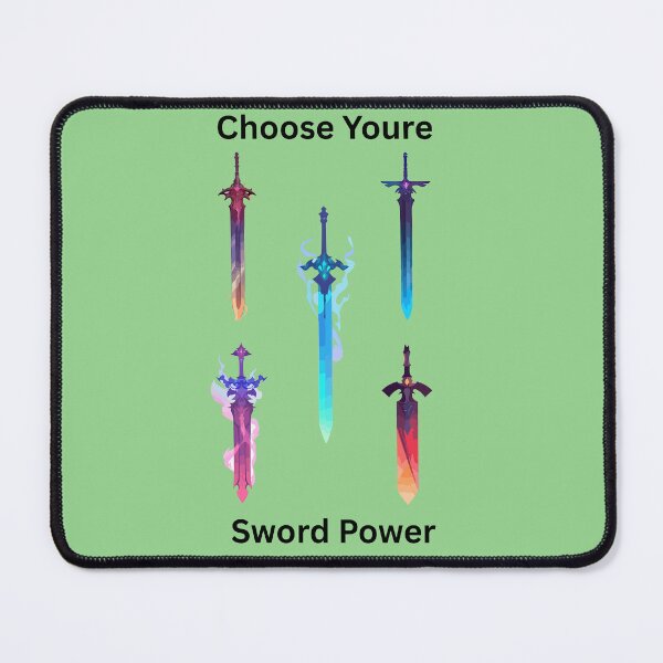 Item preview, Choose Your Sword Power Fantasy Warrior Design designed and sold by Ryvona.