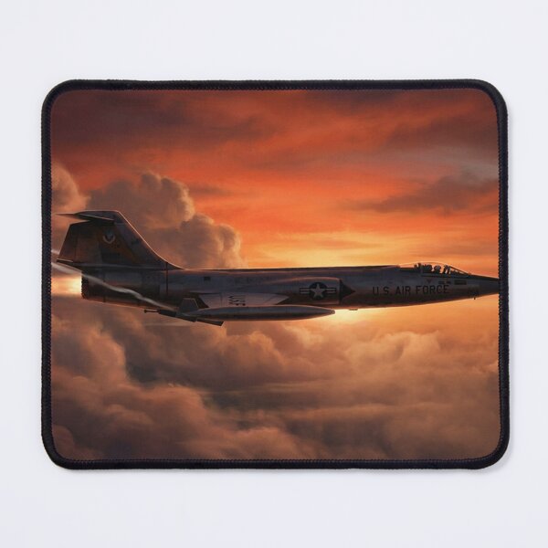 Item preview, F-104 Starfighter Climbing With Afterburner Lit designed and sold by Airpower Art.