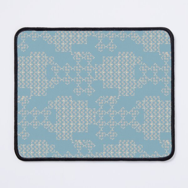 Item preview, Keycode Modern Blue Geometric Tile Pattern designed and sold by PoeticRecipeST.