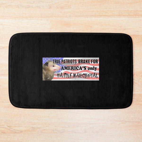 Item preview, Funny Possum Bumper Sticker - I Brake For America'S Only Native Marsupial 277 designed and sold by nguyetngatron.