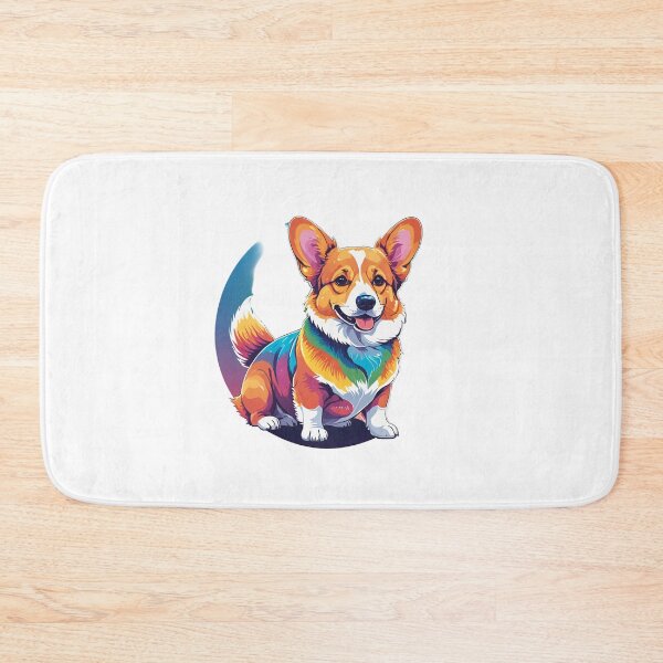 Item preview, Corgi Dog Character Holographic Rainbow Style – Corgi owner gift designed and sold by michallechowicz.