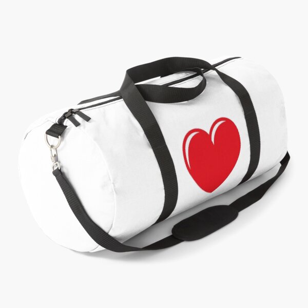Item preview, Heart Icon (Hearty / Love / Symbol / Red White) designed and sold by MrFaulbaum.
