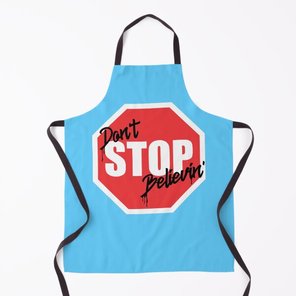 Item preview, Don't Stop Believin' Parody Stop Sign designed and sold by Avara-Creative.