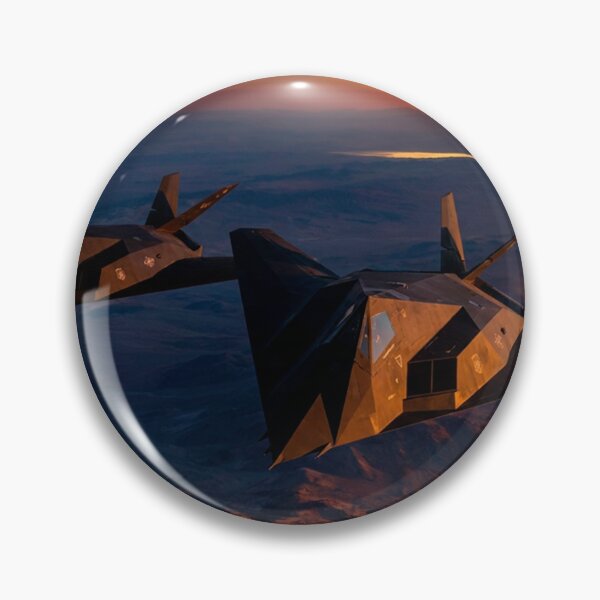 Item preview, F-117 Nighthawks Banking Over Desert at Dusk designed and sold by Airpower Art.