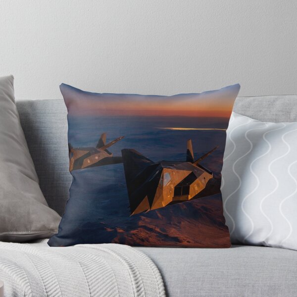 Item preview, F-117 Nighthawks Banking Over Desert at Dusk designed and sold by Airpower Art.